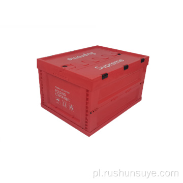 53L Red Fashion Folding Box z osłoną